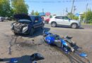 В Смоленске произошло очередное ДТП с мотоциклистом