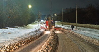 Минувшей ночью с улиц Смоленска убрано максимальное количество снега за последнюю неделю