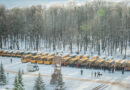 Алексей Островский вручил ключи от новых школьных автобусов
