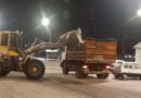 Очистка улиц Смоленска от снега продолжается