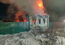В Гагарине сгорел частный дом